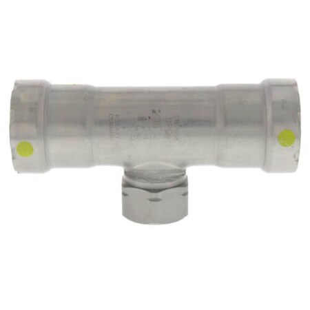 Escenografia 1 x 1 x 0.75 in. Steel Tee MegaPressG, Press x Press x FPT Fitting, Black ES2942103